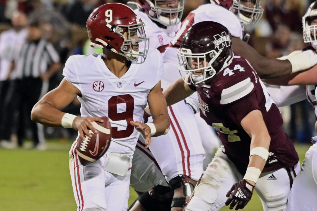 First look: Mississippi State at Alabama odds and lines