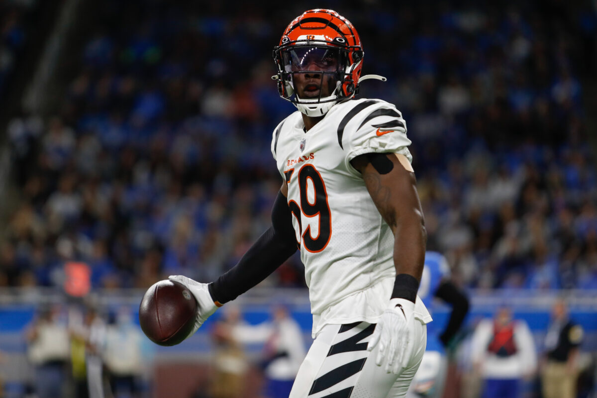 Bengals thrilled with Akeem Davis-Gaither’s progress this season