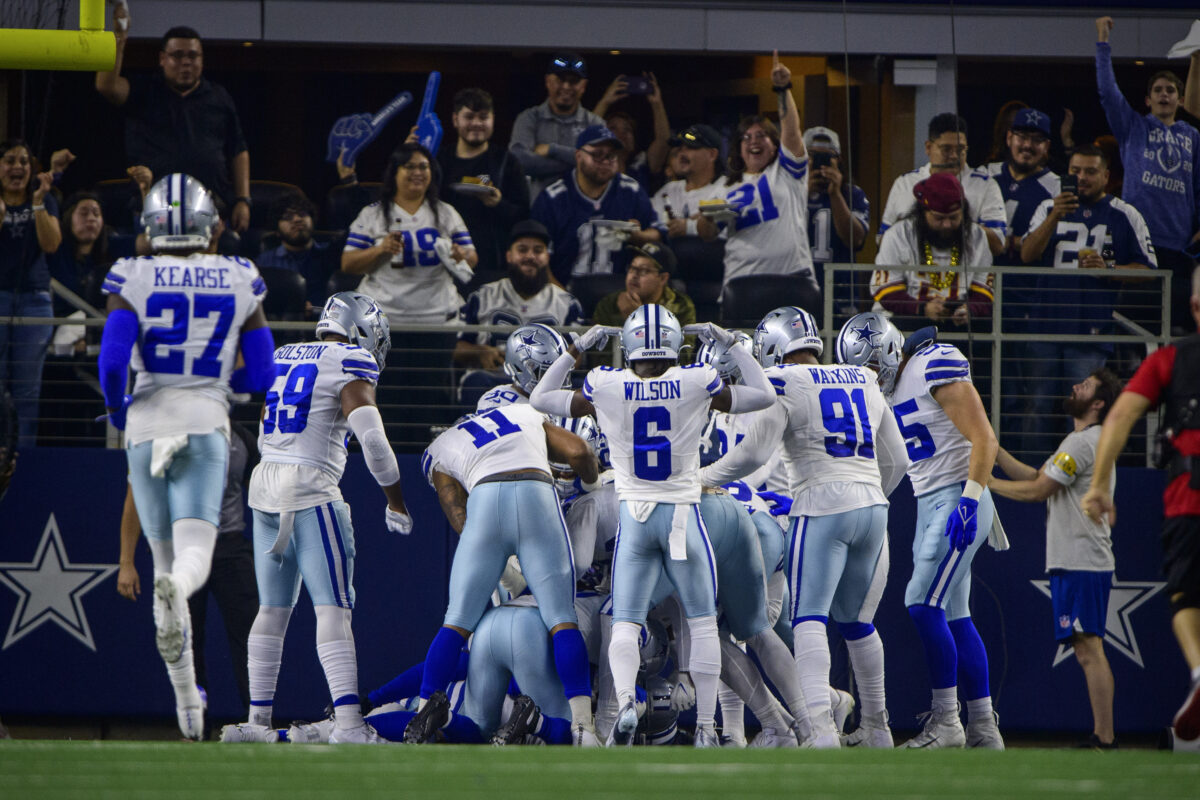WATCH: Cowboys make heroic goal line stop to save lead