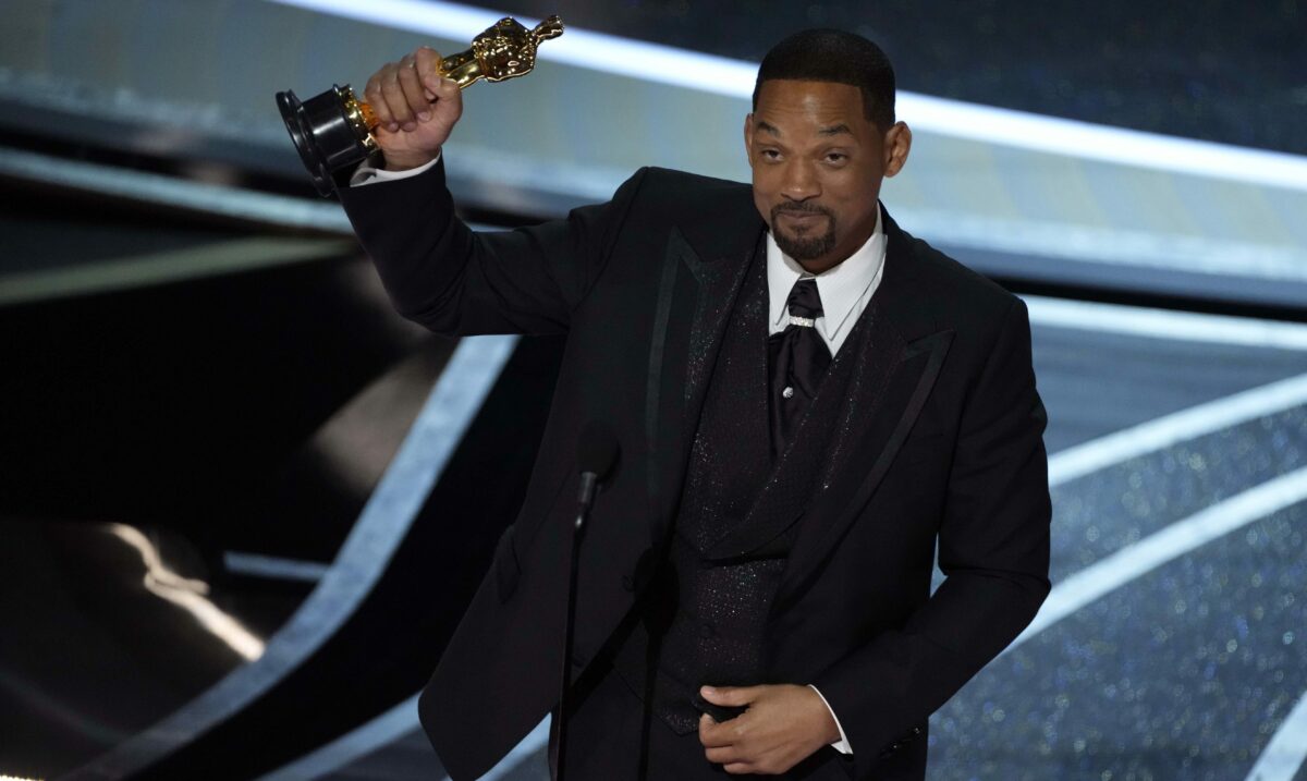 Will Smith talked to Lakers about togetherness and gratitude