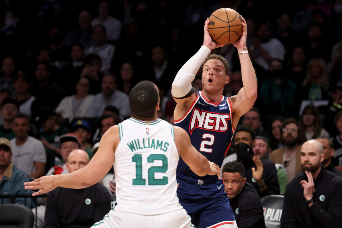Was new Boston Celtics big man Blake Griffin throwing shade at the Brooklyn Nets in his introductory presser?