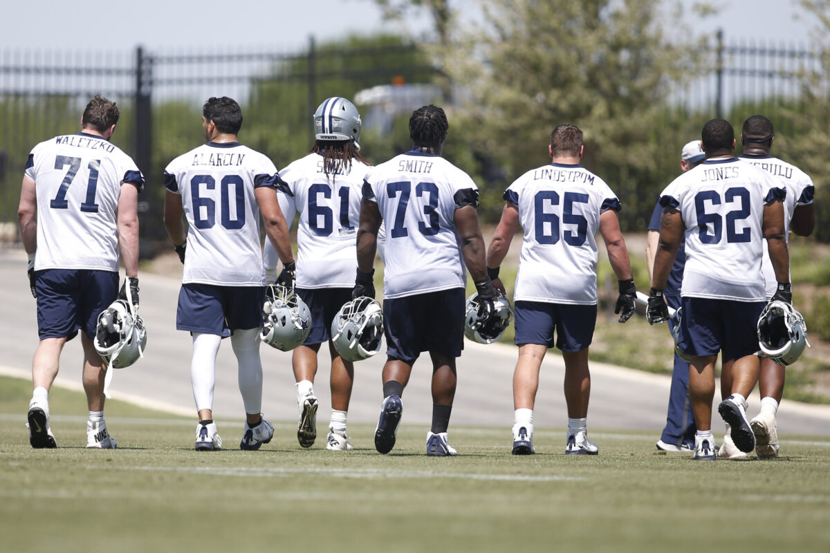 Cowboys 54-man roster changes include OL to IR, 3 from PS for Week 7 vs Lions