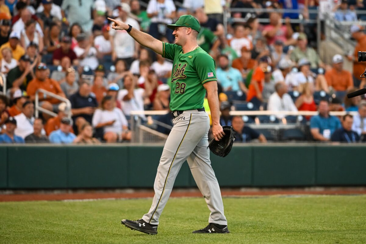 One former Notre Dame baseball player impresses after being drafted