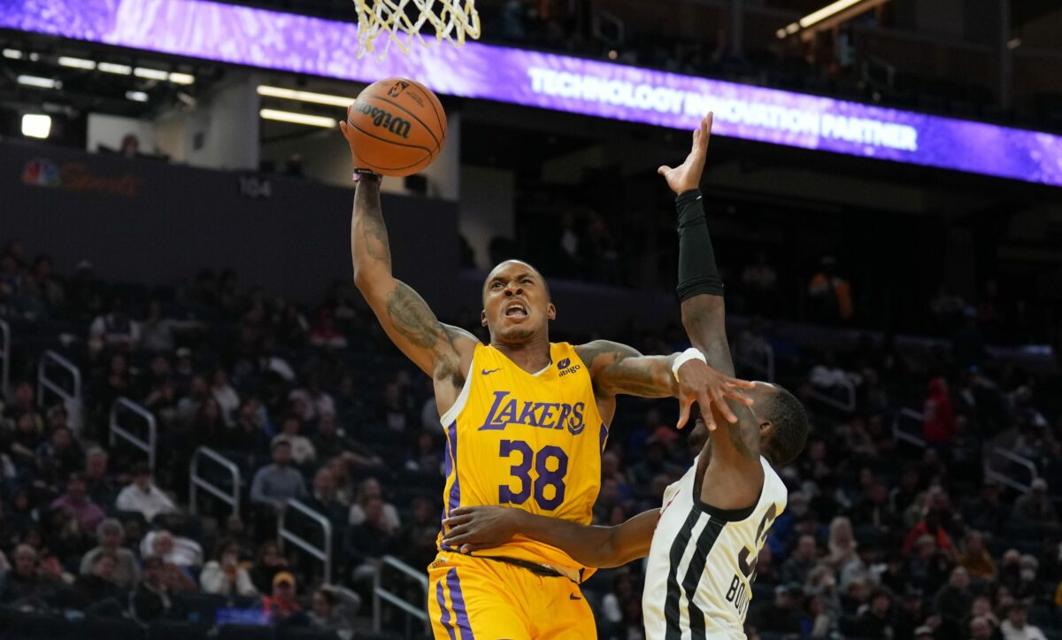Lakers sign Nate Pierre-Louis, waive Bryce Hamilton