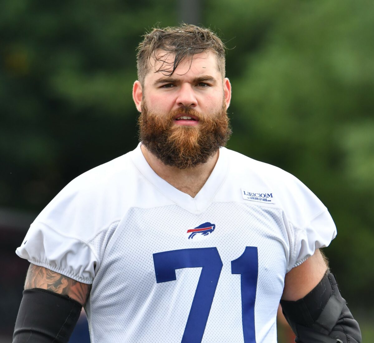 Bills’ Ryan Bates said he’s cleared protocol, will play vs. Ravens