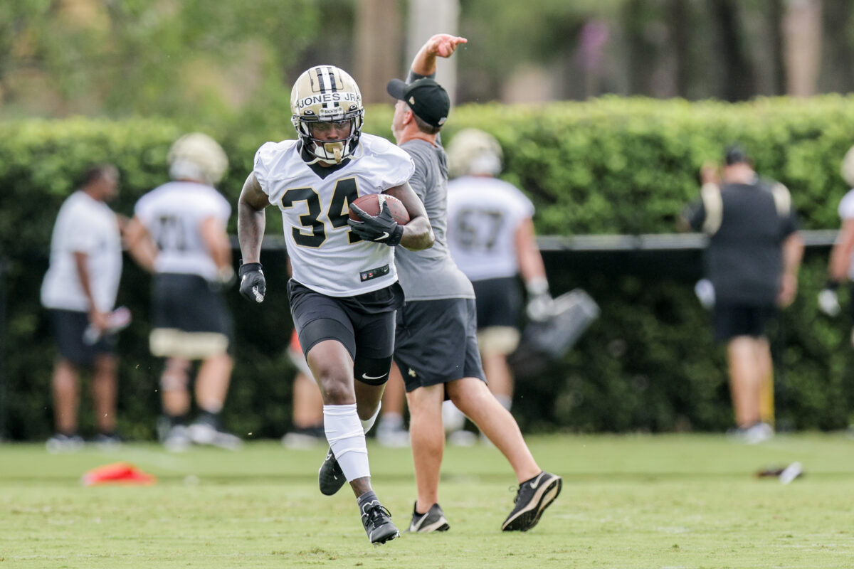 Report: 3 different teams filed waiver claims for former Saints RB Tony Jones Jr.
