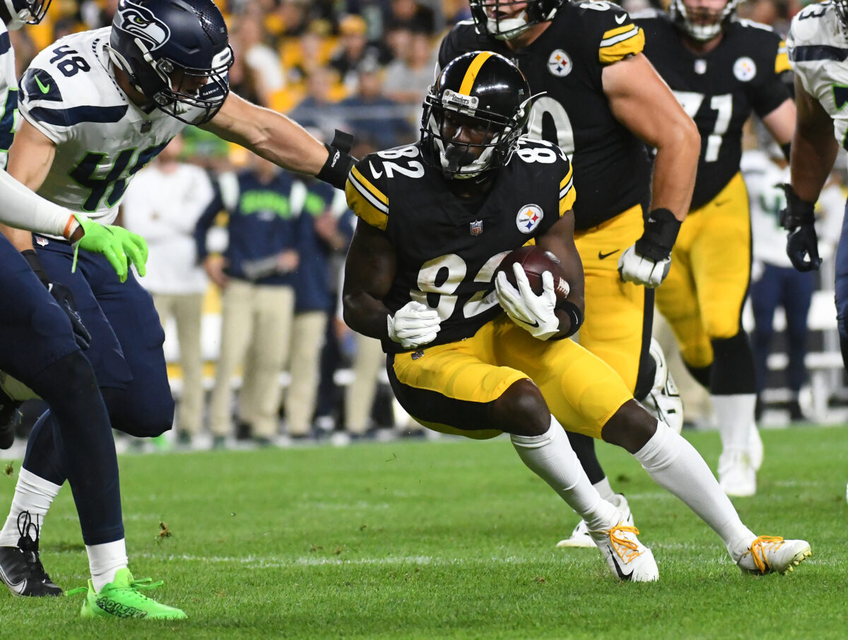 Steelers WR Steven Sims says he’s returning kicks on Sunday