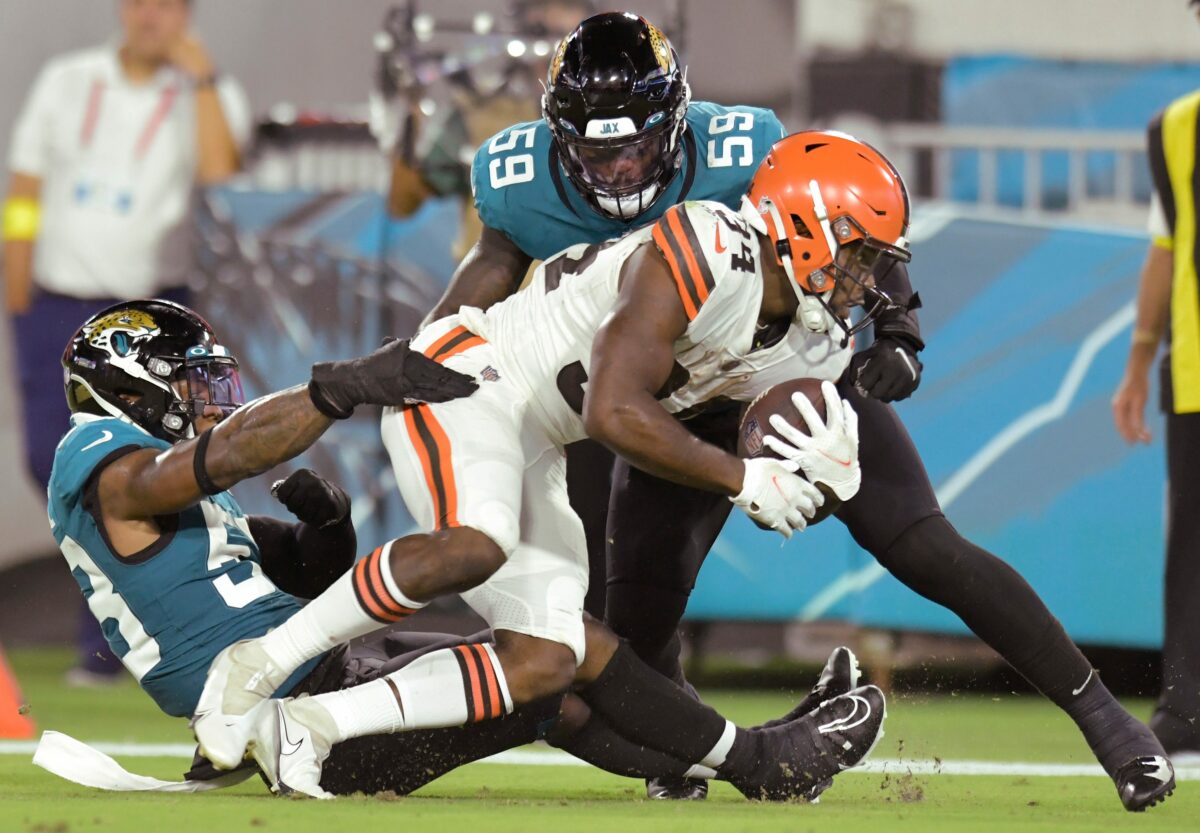 Browns place RB Jerome Ford on IR, release Curtis Weaver from practice squad