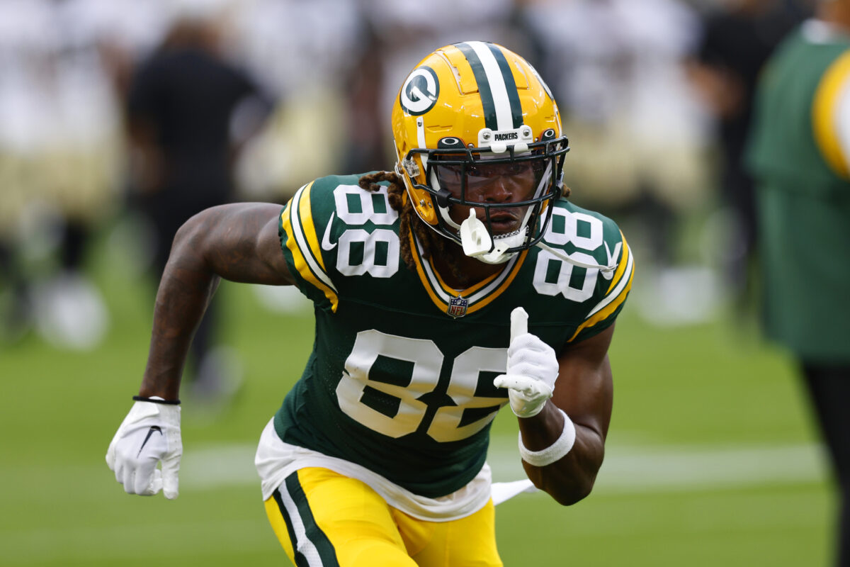 Packers elevate WR Juwann Winfree from practice squad to gameday roster for Week 6