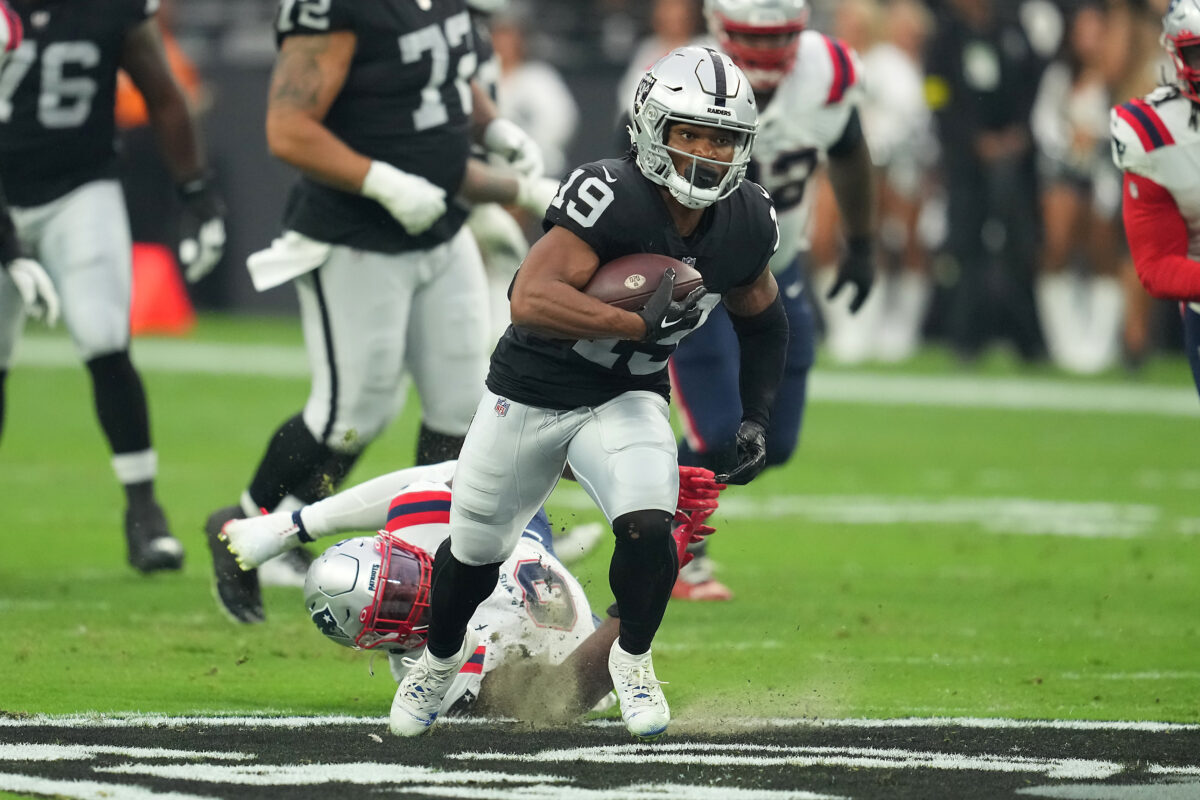 Return of WR DJ Turner has veteran WR Albert Wilson cut by Raiders without playing a snap