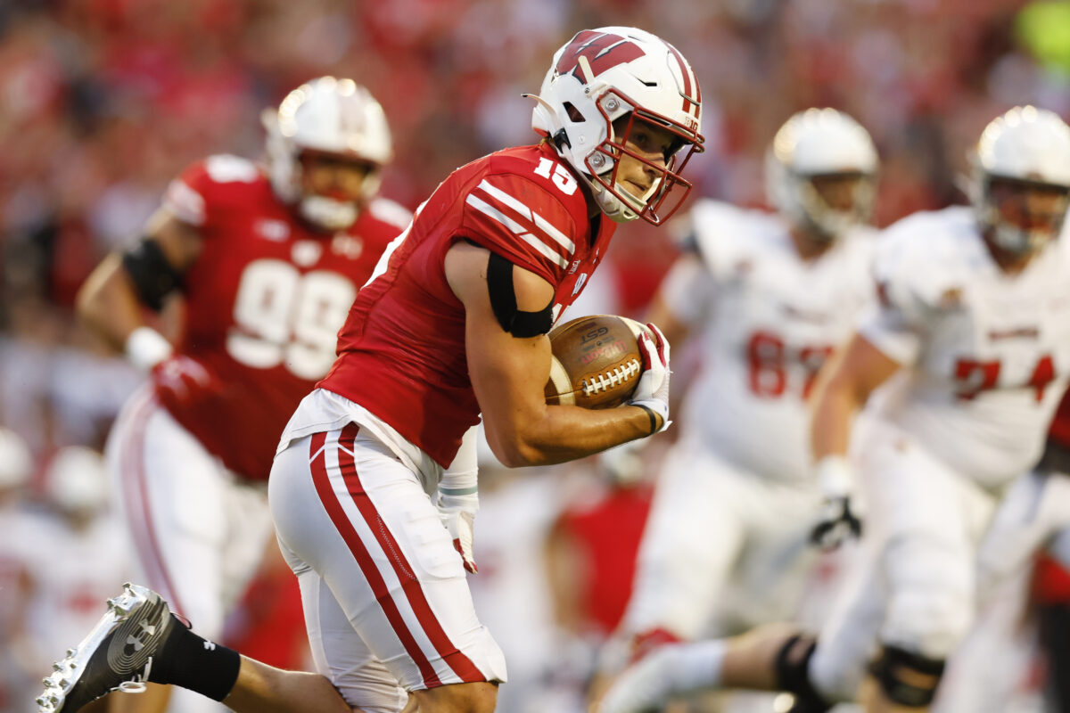 Twitter reacts to Wisconsin S John Torchio’s first-half pick-six against Purdue