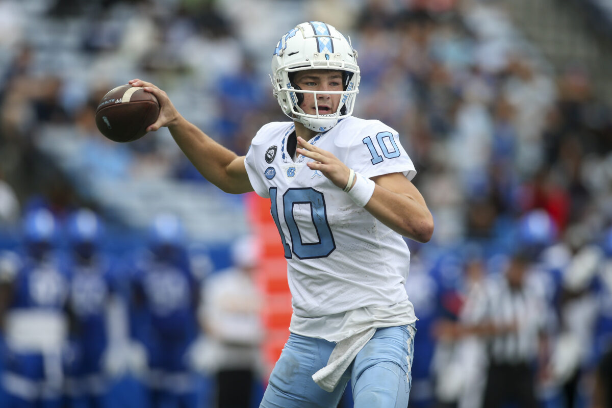 Drake Maye receiving national Heisman attention from Joel Klatt