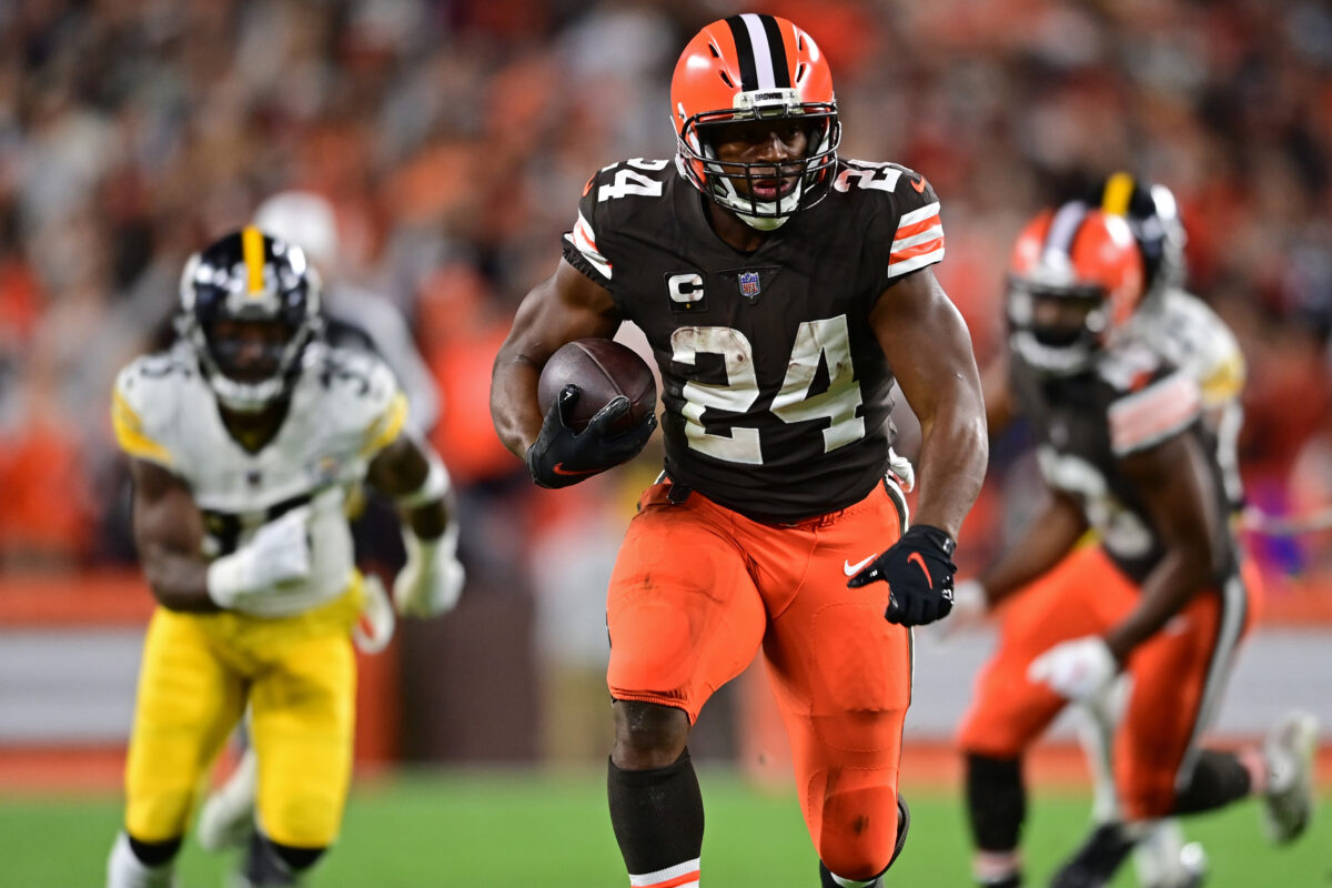 WATCH: Browns score first as Nick Chubb caps off 7 minute drive vs. Ravens