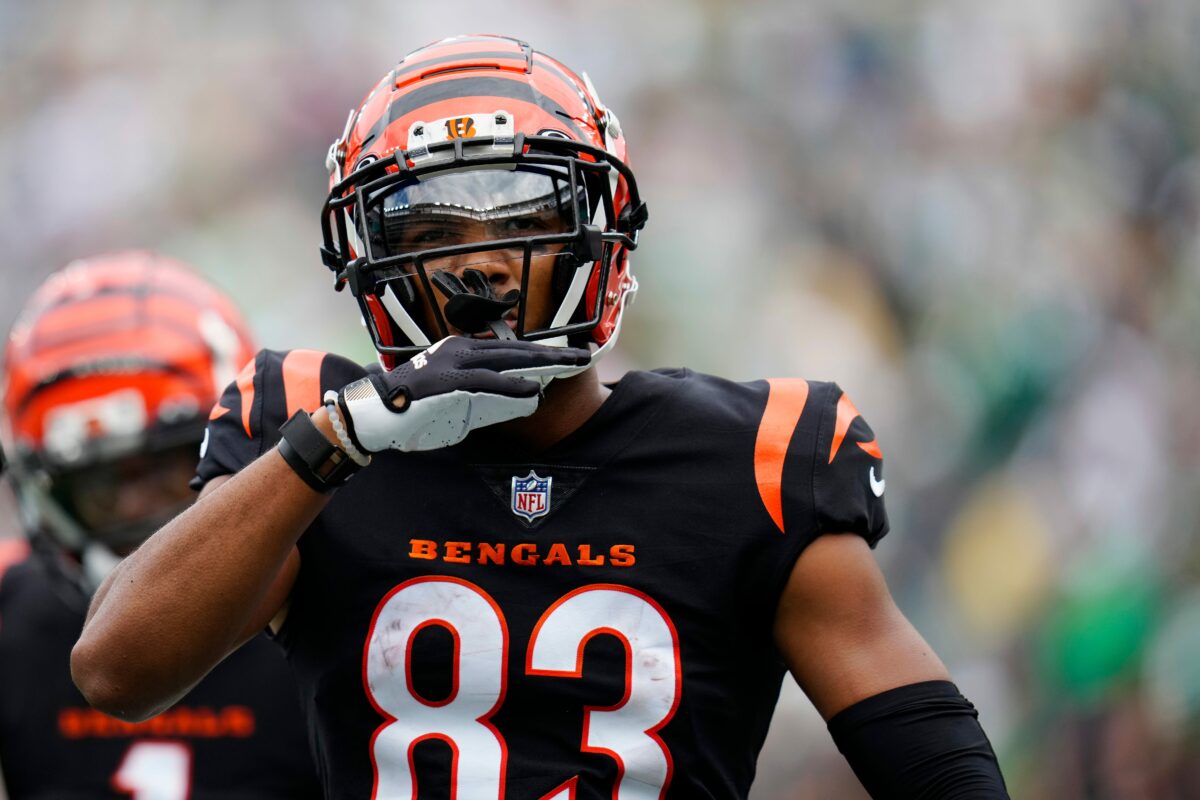 Bengals reveal key to fixing offense: Feed Tyler Boyd