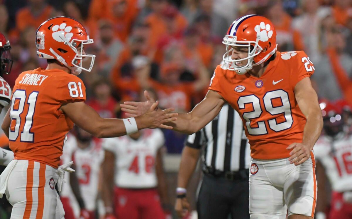 Grading Clemson’s special teams at the bye week