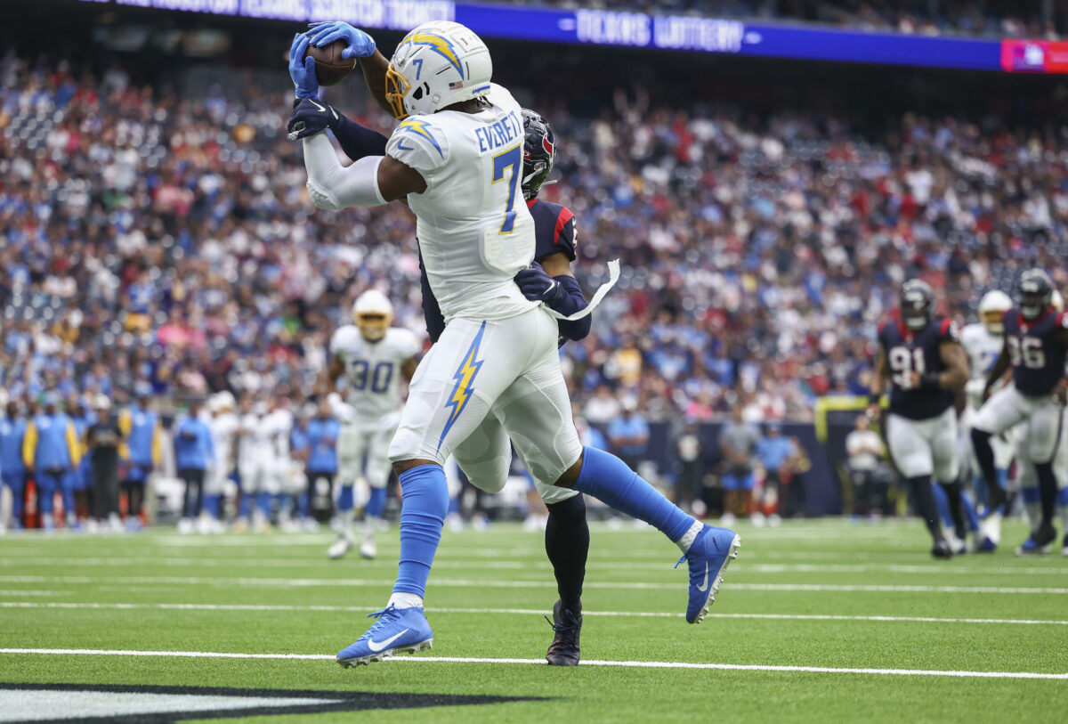 Watch: Gerald Everett’s touchdown gives Chargers early lead over Texans