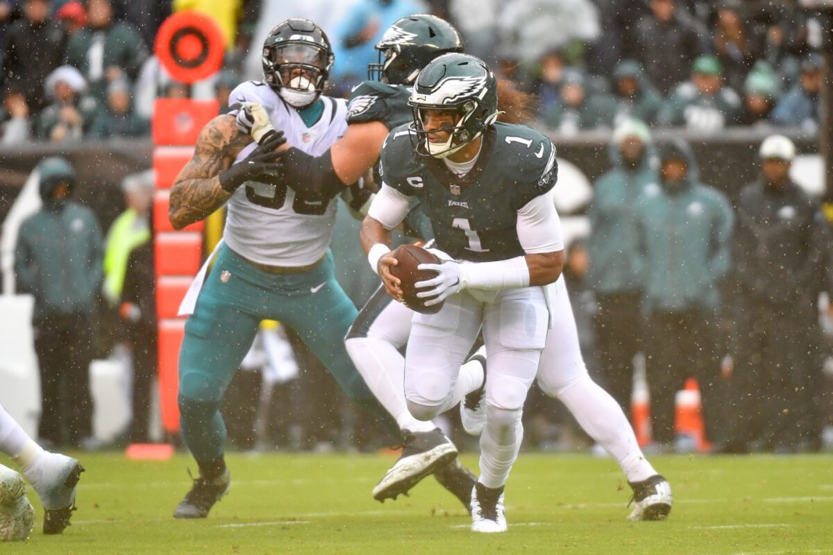 7 takeaways from the first half as Eagles lead Jaguars 20-14