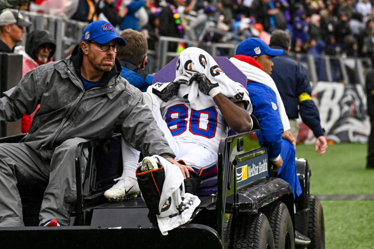 Bills’ Jamison Crowder doubtful to return vs. Ravens due to injury