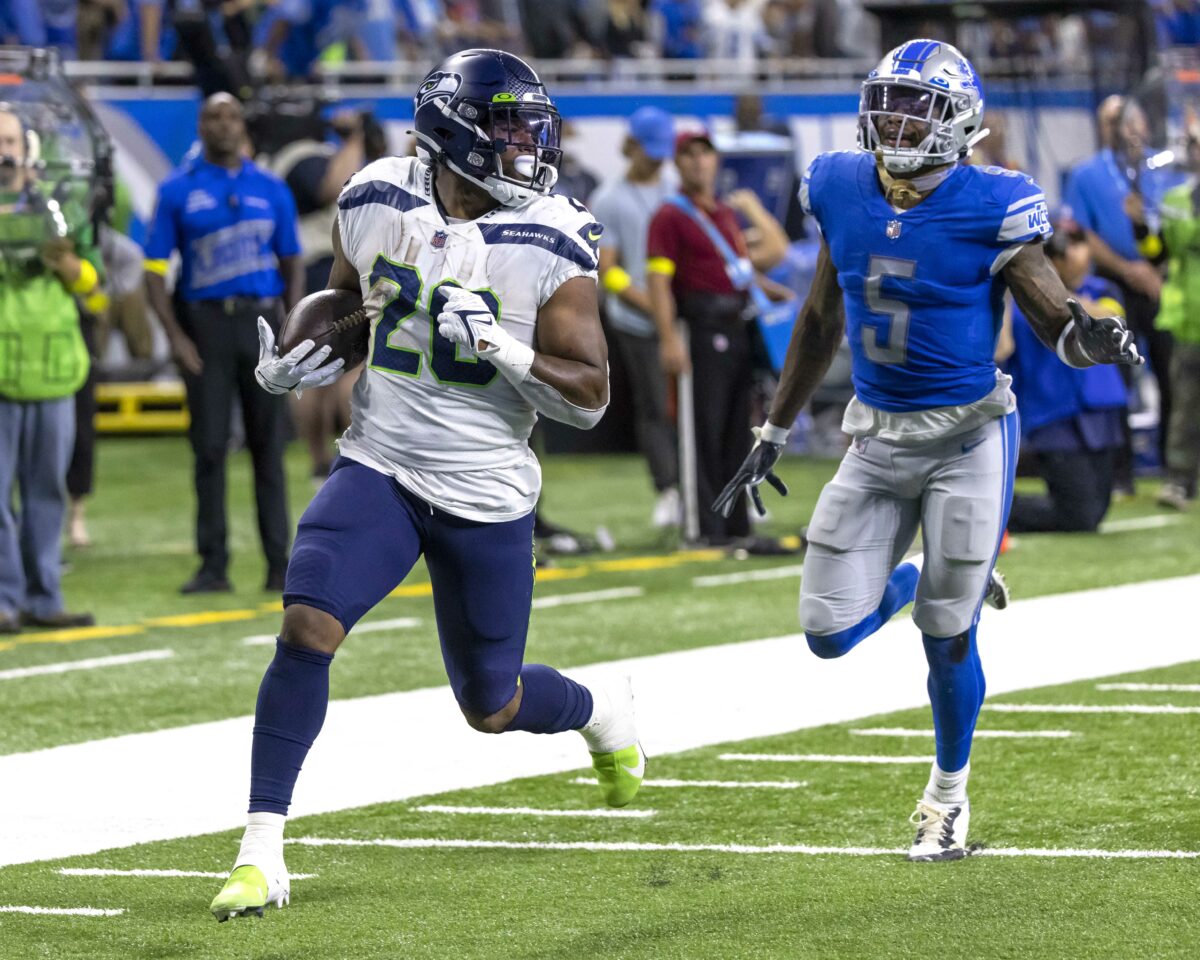 Seahawks have 4 of the top 20 fastest ball carrier plays this season