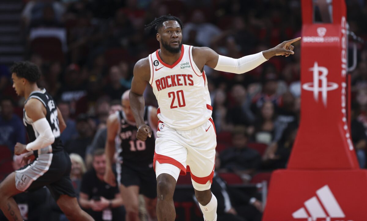 Bruno Fernando thriving for Rockets with new contract, new energy