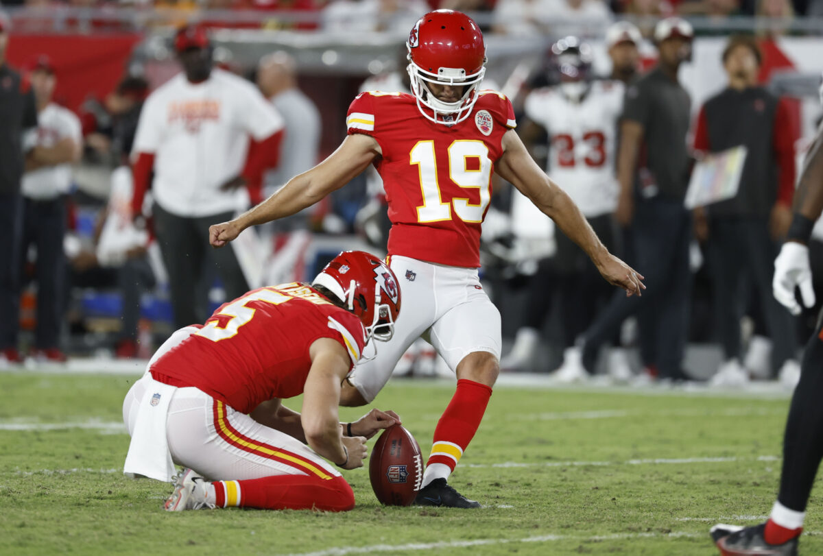 Chiefs elevate two practice squad players for Week 5 vs. Raiders