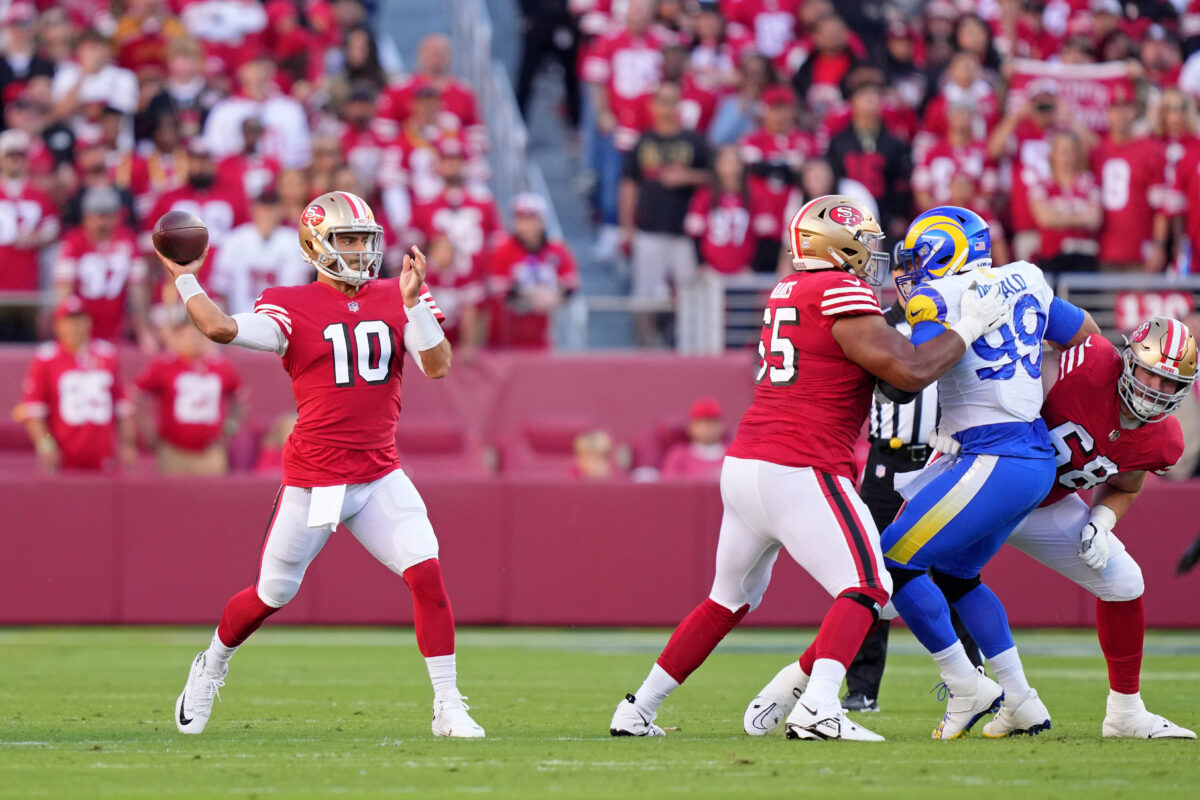 San Francisco 49ers at Los Angeles Rams odds, picks and predictions
