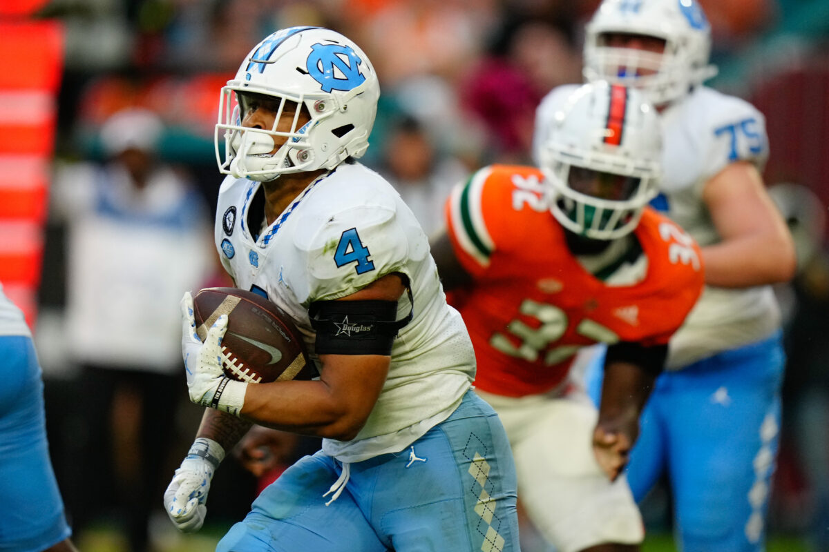 Caleb Hood’s big day gives UNC much-needed boost on the ground