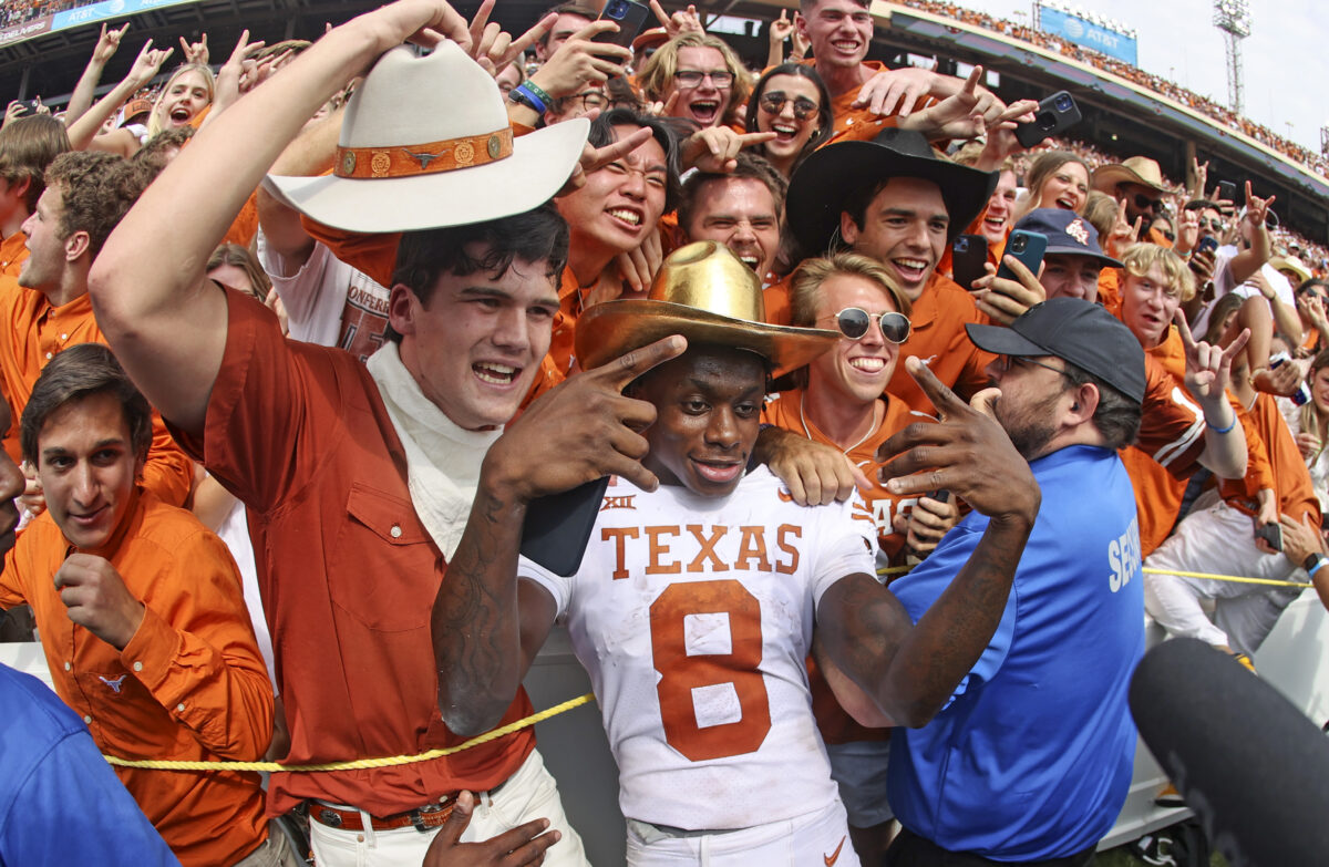 Texas climbs 13 spots this week in USA TODAY Sports’ updated re-rank