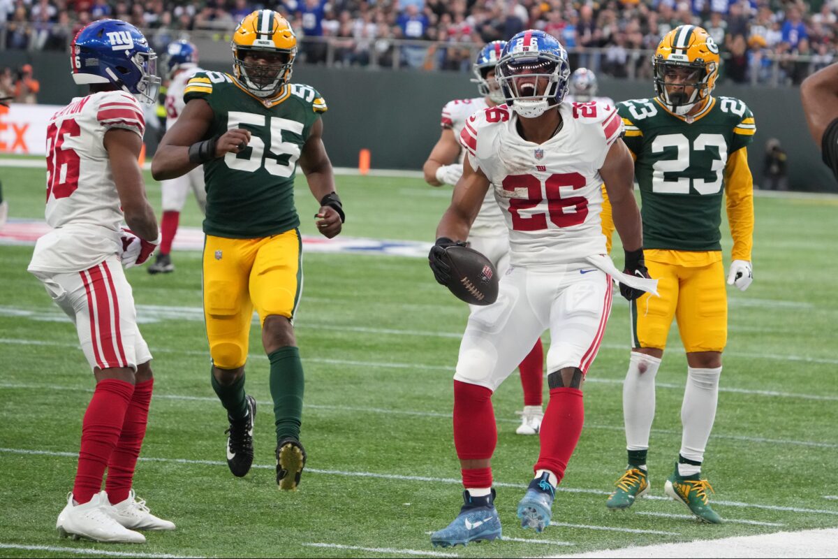 3 things that stood out during Packers’ loss to Giants in London