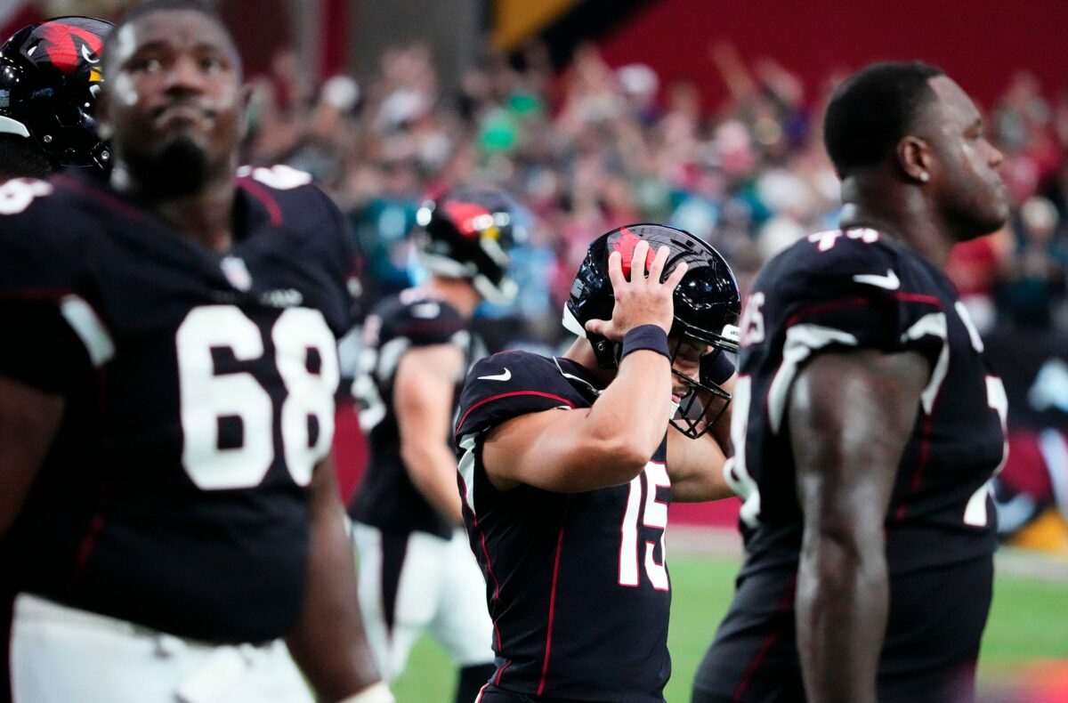 Justin Pugh goes off on those blaming kicker for Cardinals’ loss to Eagles