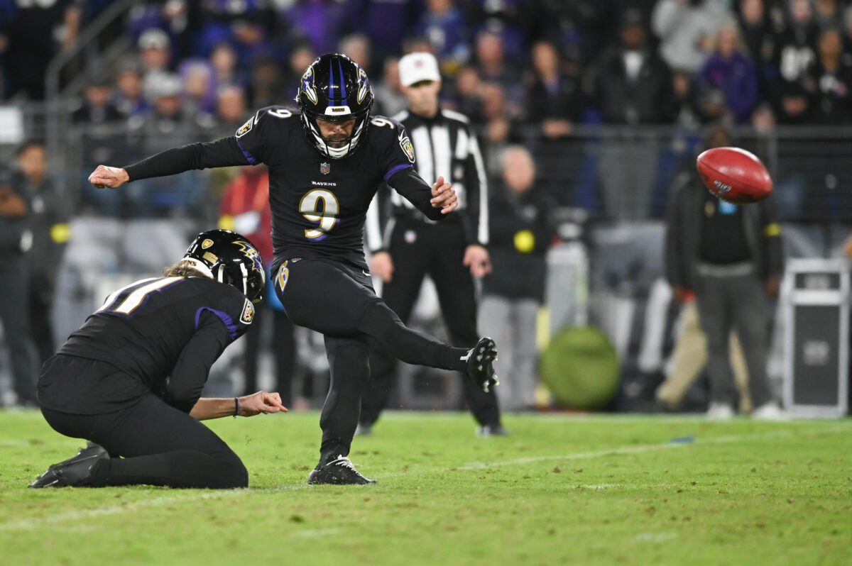 Ravens K Justin Tucker discusses post-field goal celebration in Week 5 vs. Bengals