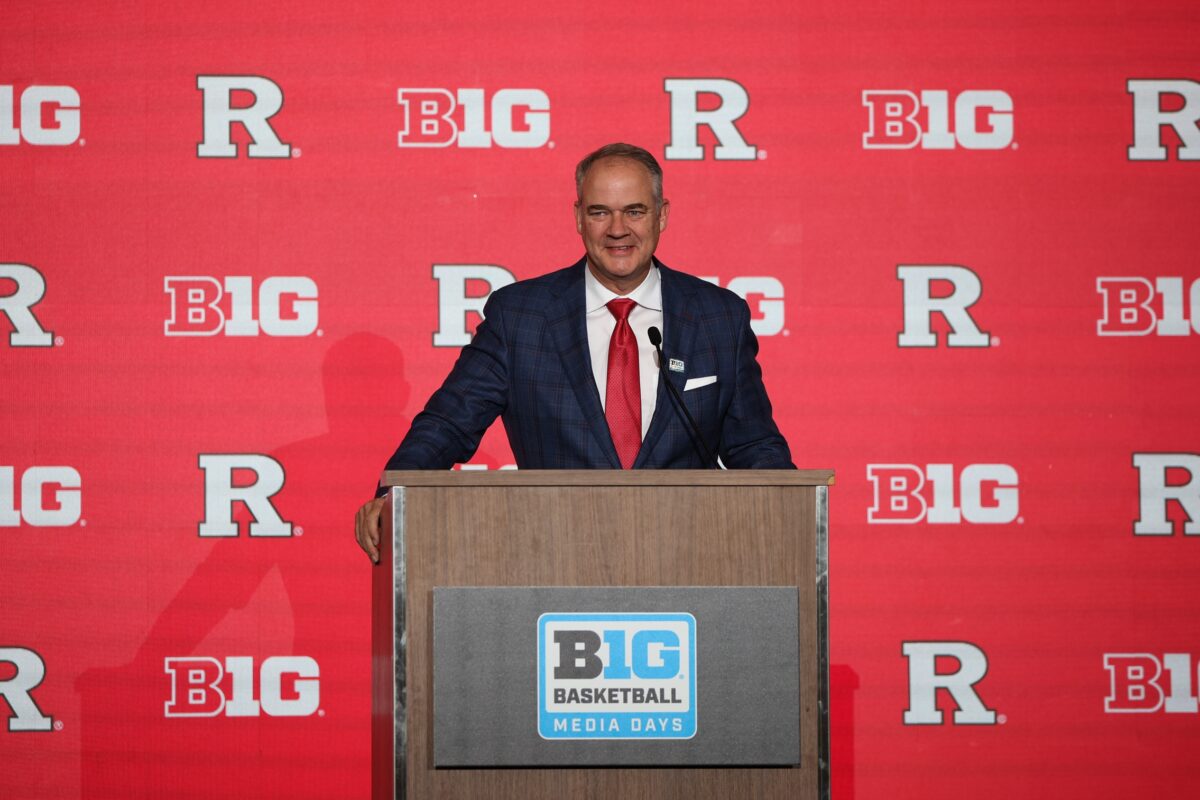 Rutgers men’s basketball head coach Steve Pikiell talks homecourt advantage