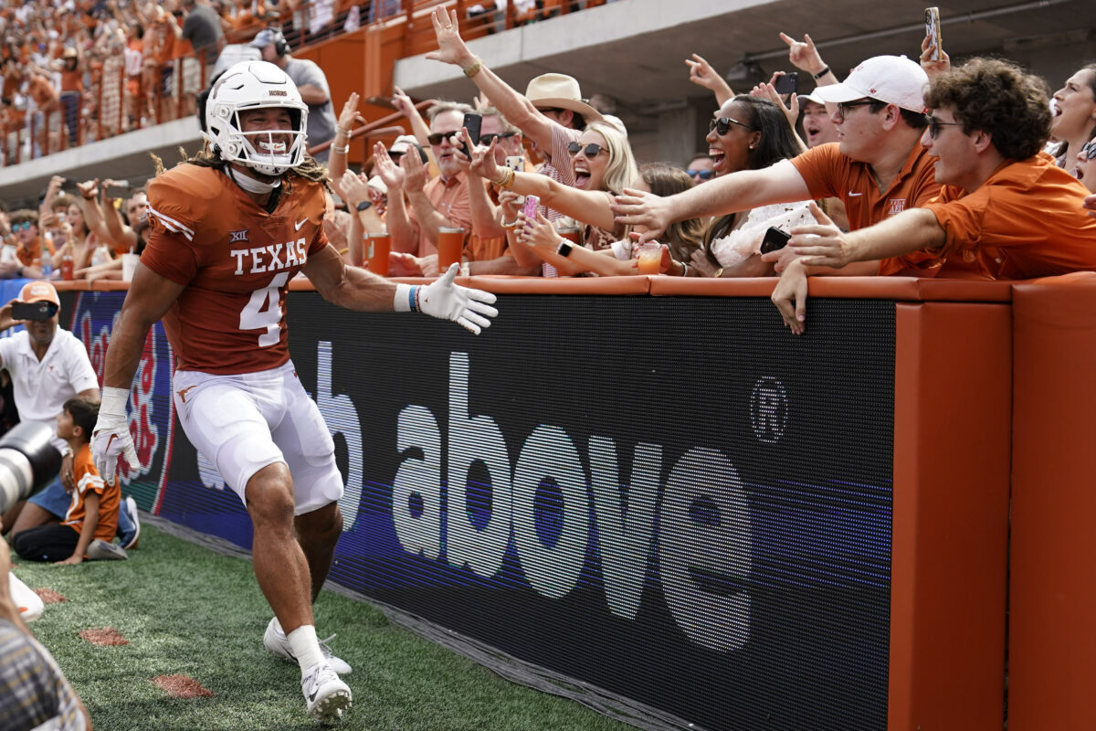 Texas WR Jordan Whittington is not taking anything for granted