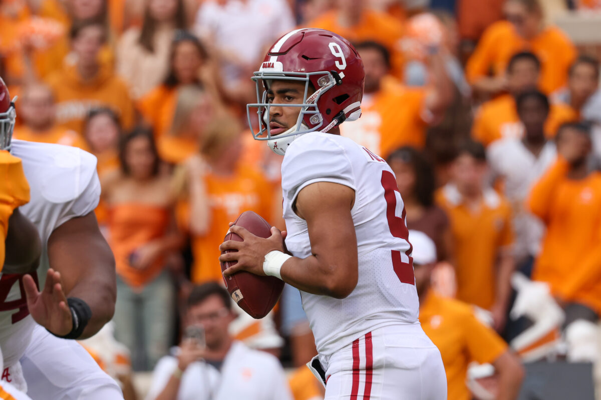 Bryce Young is Roll Tide Wire’s Player of the Week against Tennessee