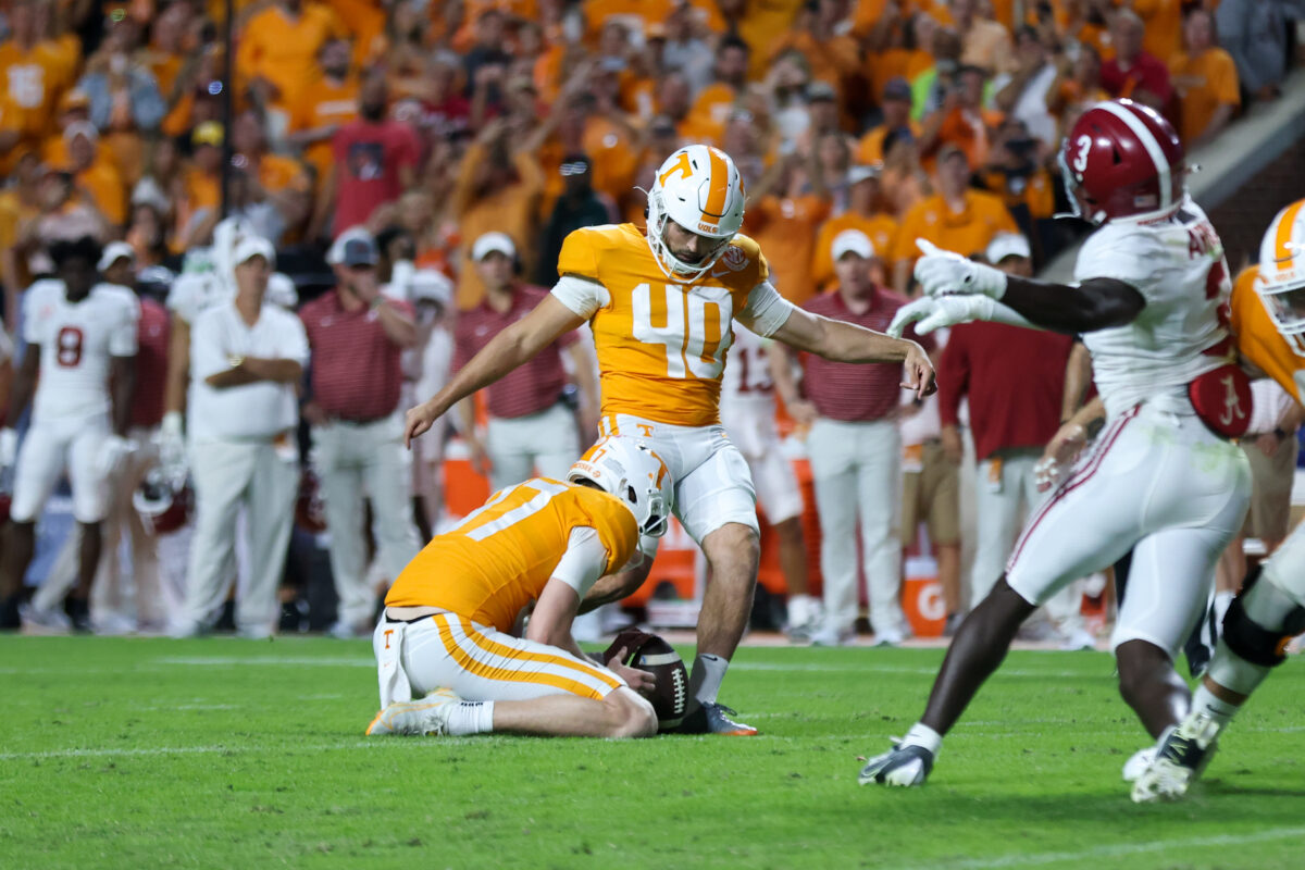 Former Trojans Chase McGrath and Bru McCoy help Tennessee defeat Alabama