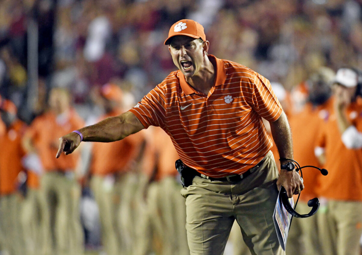 The updated game day betting lines for Clemson vs. Syracuse