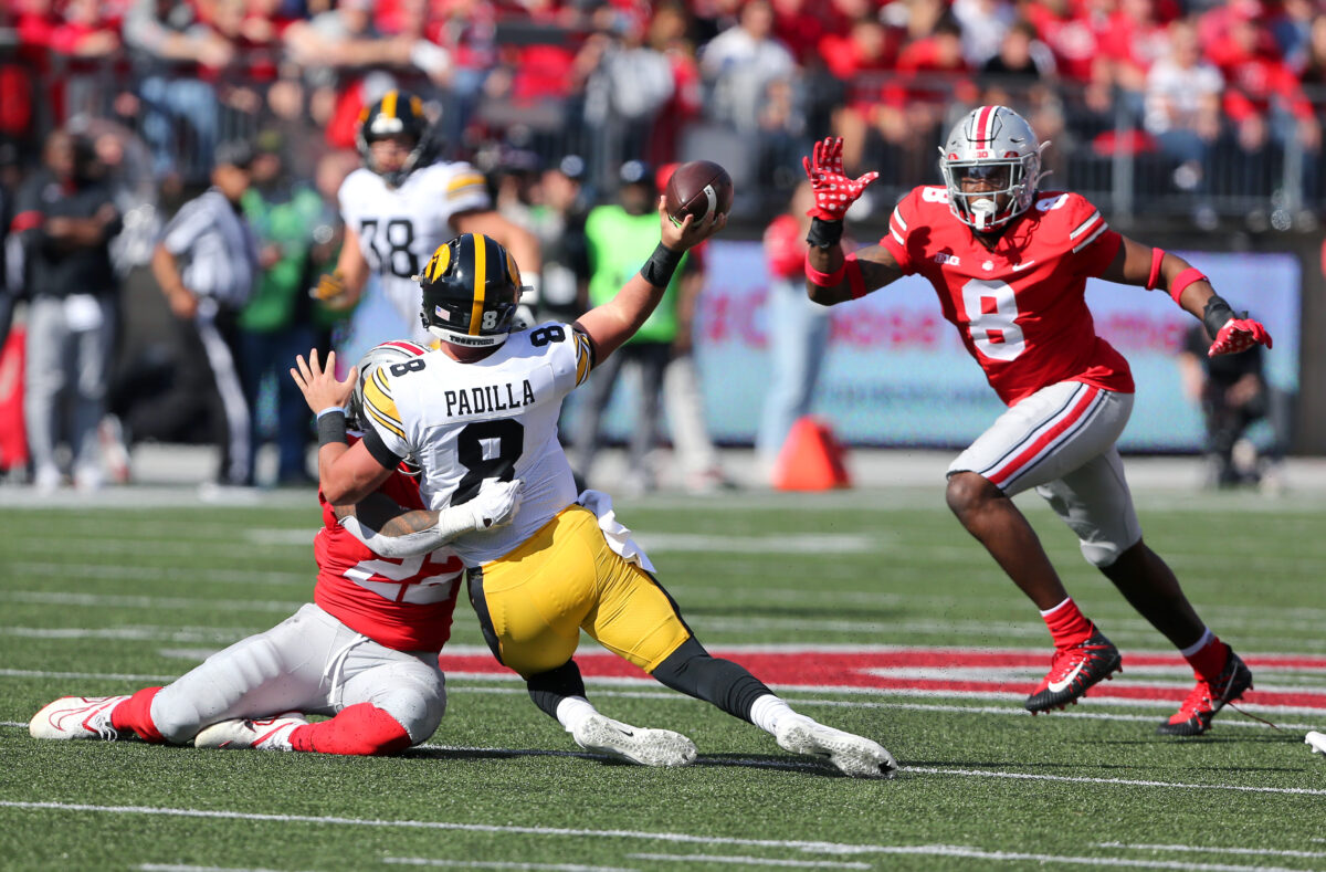 Gallery: Iowa loss at Ohio State highlighted by defense, quarterback swap to Alex Padilla