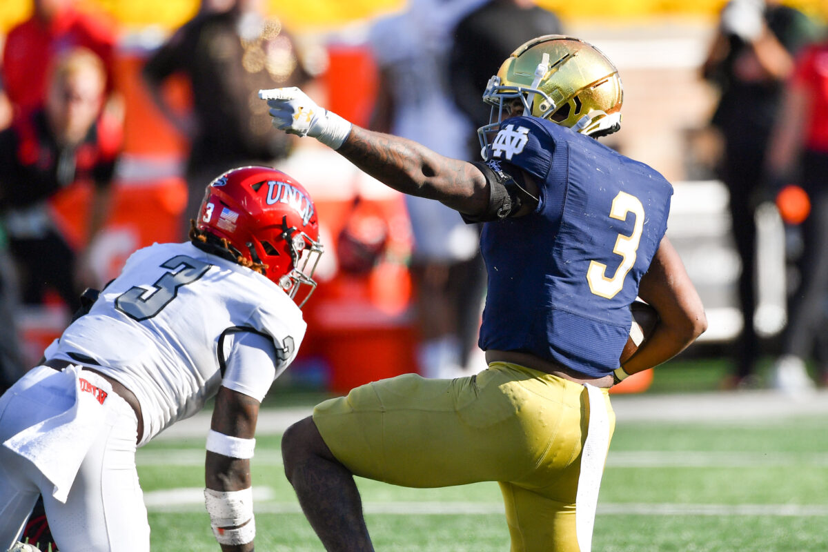 Notre Dame-UNLV: 6 Numbers that told the story