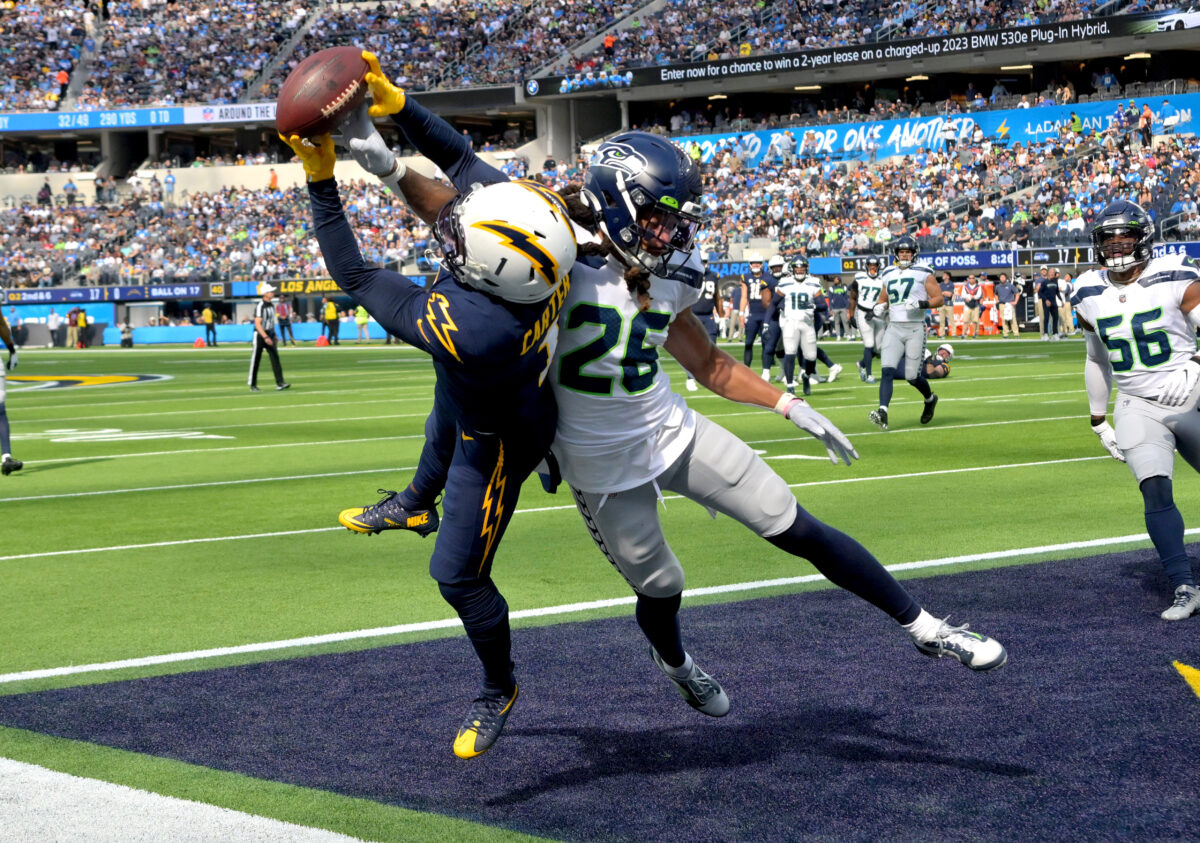 Studs and duds from Chargers’ Week 7 loss to Seahawks