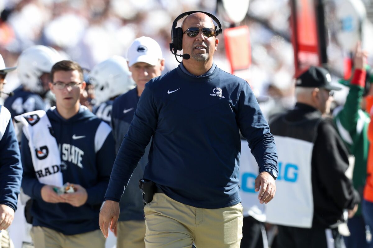 Twitter was not happy with James Franklin after Penn State’s latest loss to Ohio State