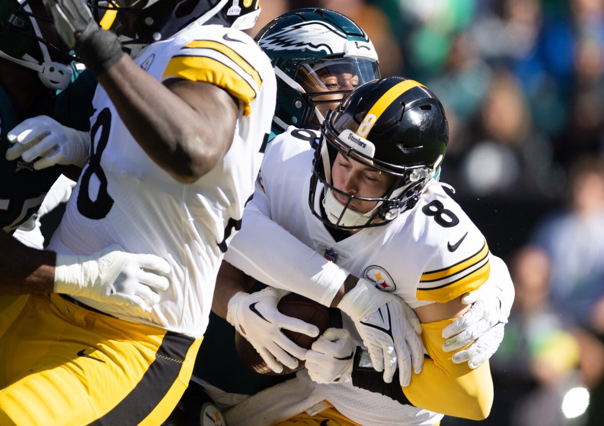 7 takeaways from the first-half as Eagles hold a 21-10 lead over Steelers