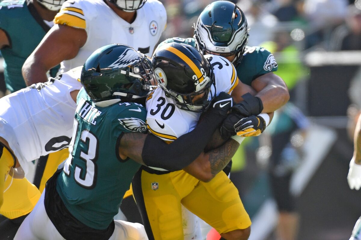 Studs and duds from Eagles 35-13 win over the Steelers
