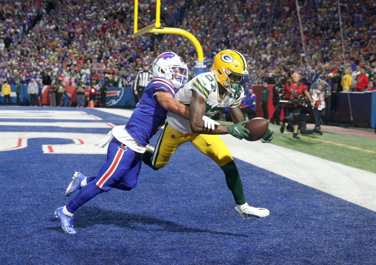 Packers rookie Romeo Doubs bounces back with ‘unbelievable’ catches vs. Bills