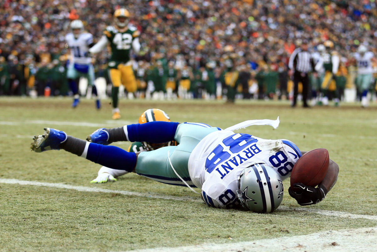Of course Dez Bryant immediately recognized Packers WR Romeo Doubs’ questionable non-TD ‘catch’