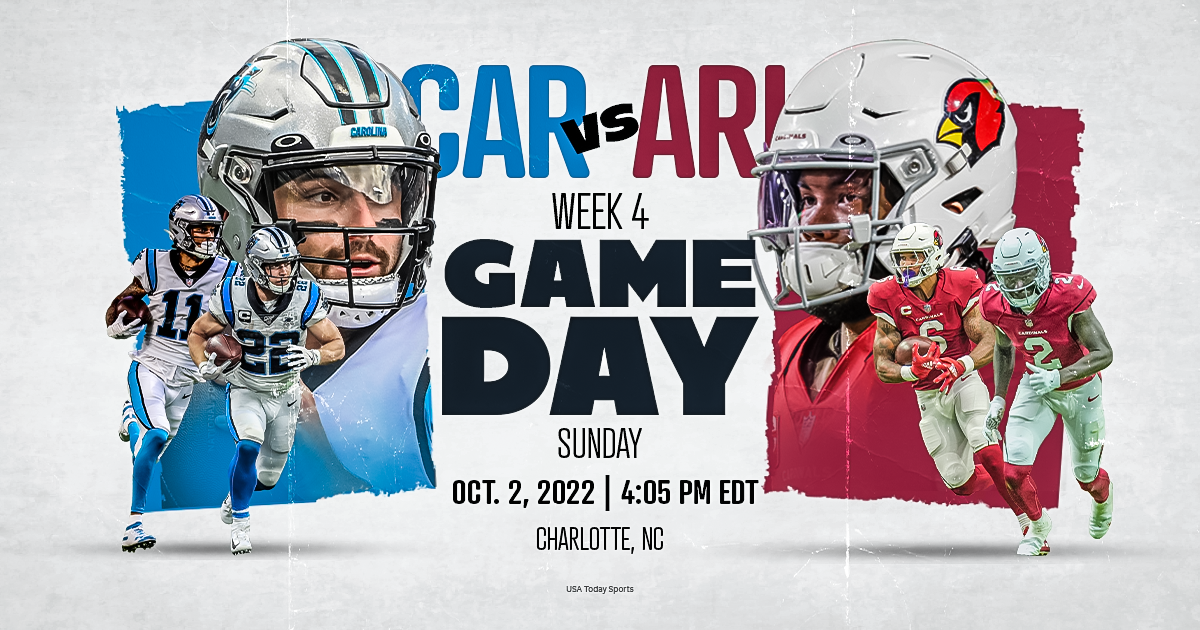 Arizona Cardinals vs. Carolina Panthers, live stream, TV channel, kickoff time, how to watch NFL