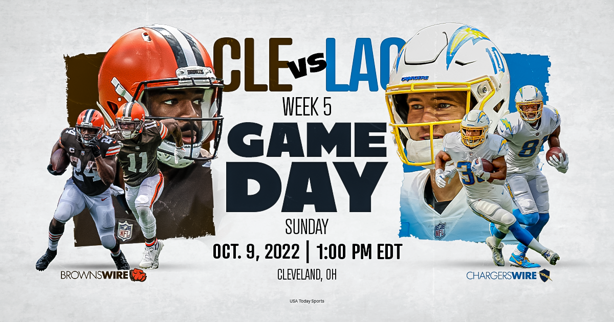 How to watch, listen, stream, wager Chargers vs. Browns
