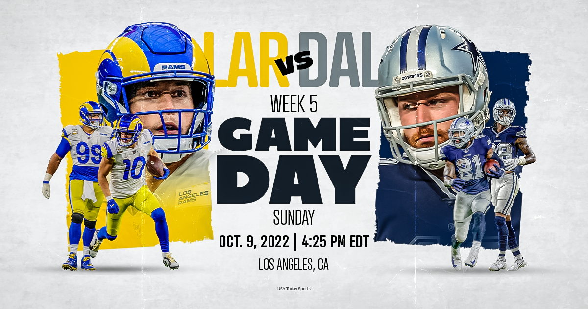 Dallas Cowboys vs. Los Angeles Rams, live stream, TV channel, kickoff time, how to watch NFL