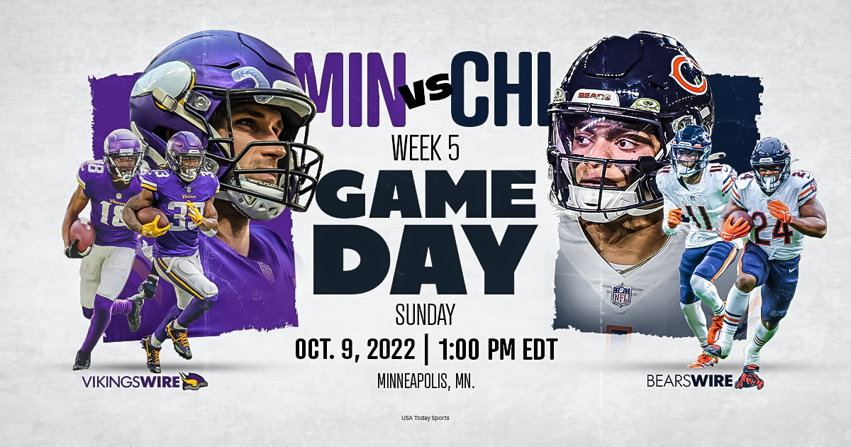 Bears vs Vikings: How and when to watch, listen and stream the game