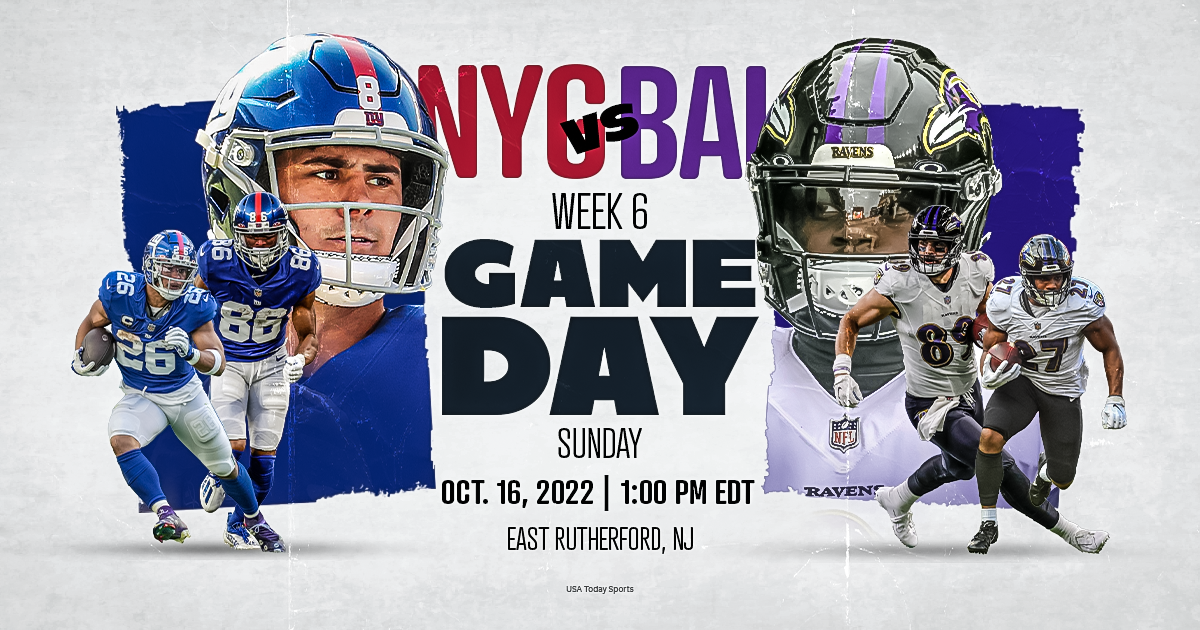 Baltimore Ravens vs. New York Giants, live stream, TV channel, kickoff time, how to watch NFL