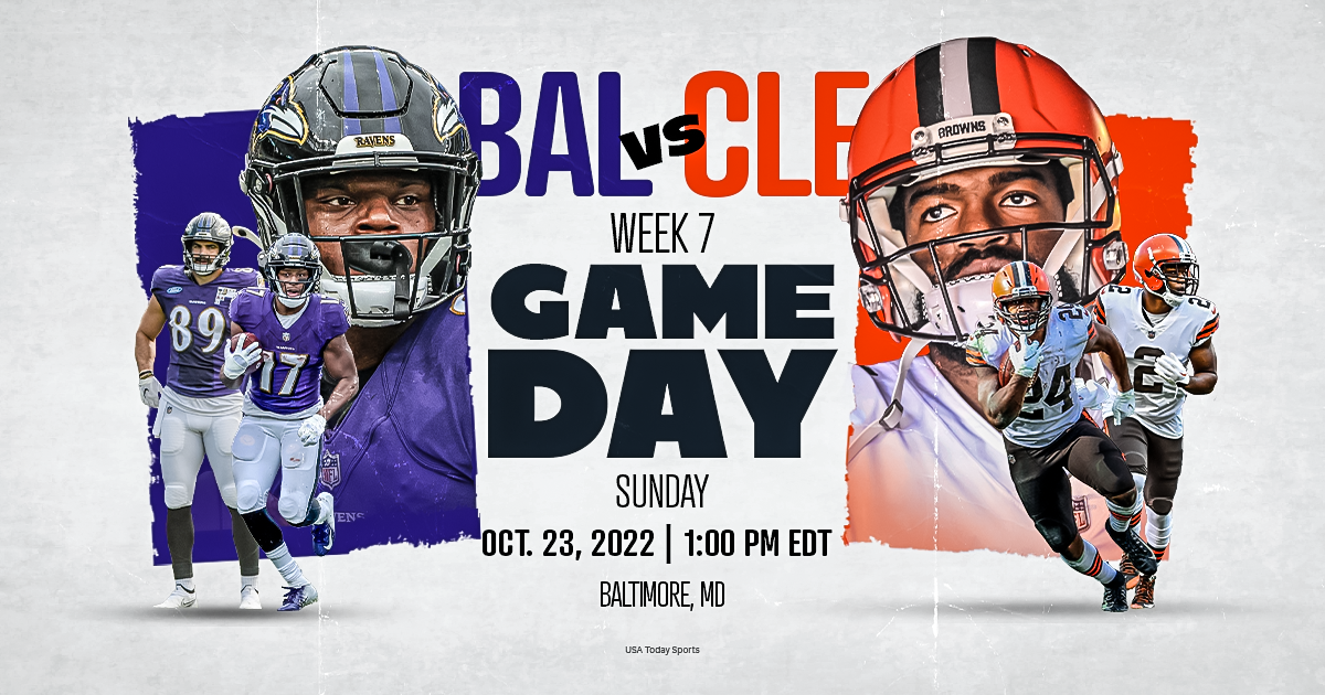 Cleveland Browns vs. Baltimore Ravens, live stream, TV channel, kickoff time, how to watch NFL